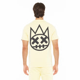 CULT OF INDIVIDUALITY "Shimuchan" Logo Tee in Banana at Gravity NYC